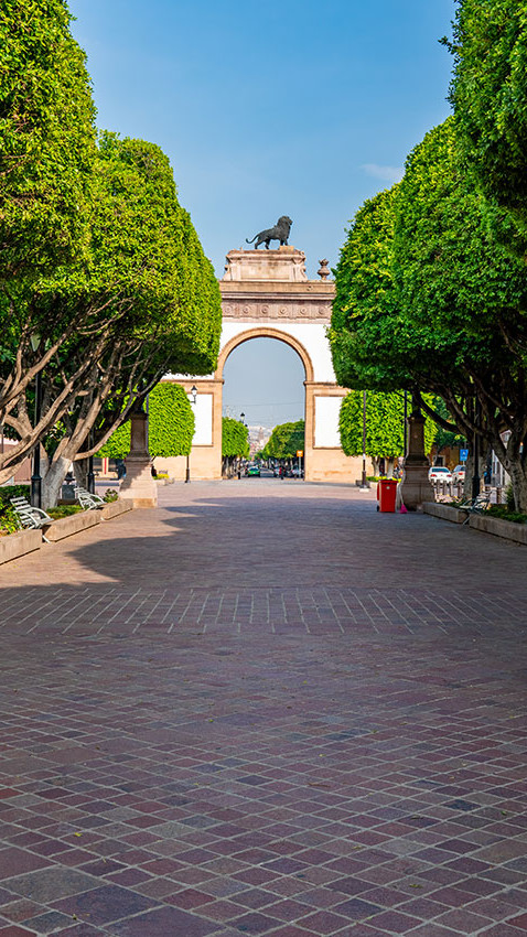El Arco de La Calzada de León Guanajuato