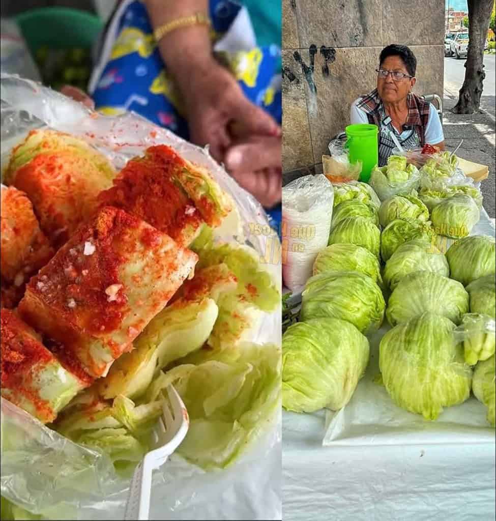 Deliciosos tamales y verduras frescas en el mercado local de Le&oacute;n, M&eacute;xico.