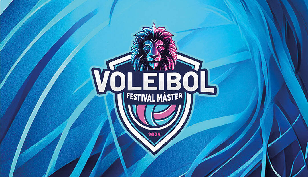 Voleibol Festival 2023 en León, México, con un logo vibrante y colorido que representa la pasión por el voleibol y la cultura.