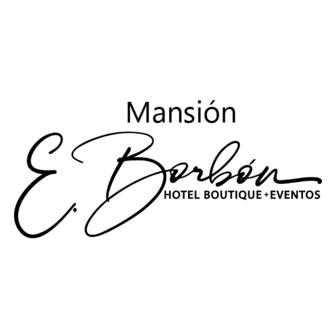 Logotipo de Mansi&oacute;n E. Bar&oacute;n, hotel boutique y eventos en Le&oacute;n, M&eacute;xico, con dise&ntilde;o sofisticado y distintivo.