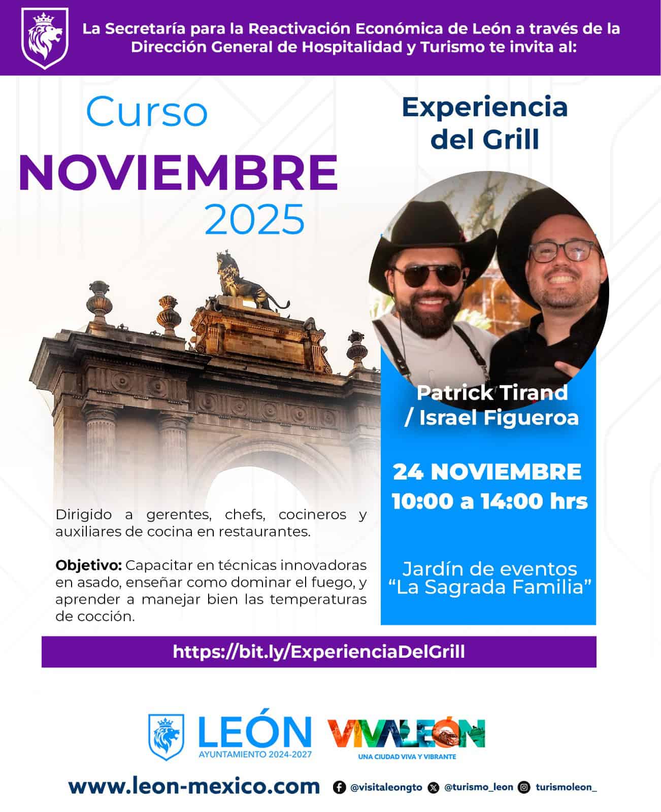 Capacitación en técnicas de cocina en restaurante y manejo de temperaturas.