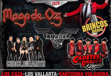Festival de motos en León, evento de motocicletas, música y cultura en febrero 2026.