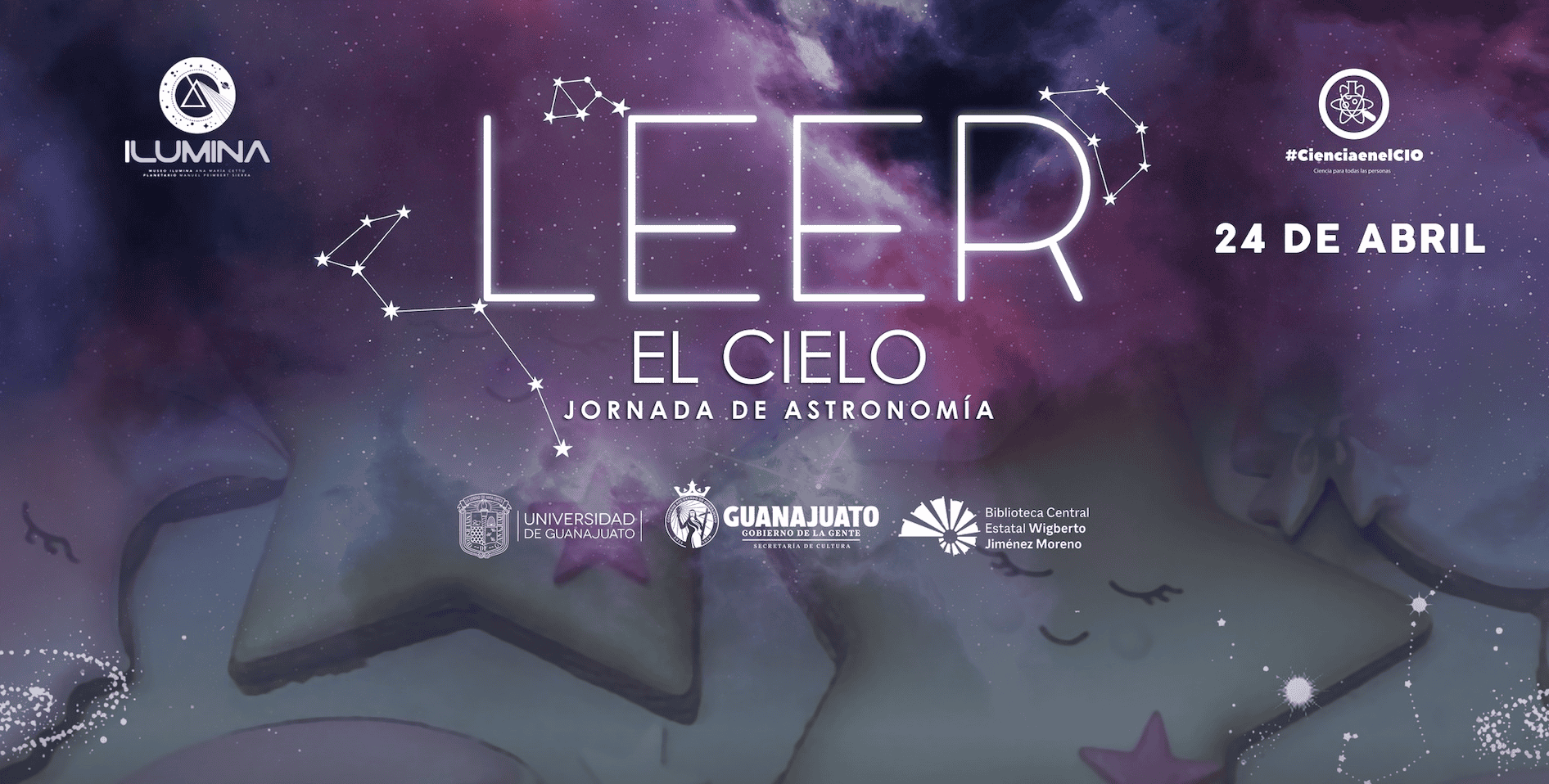 Observación astronómica en la Biblioteca Central de León, con estrellas y ciencia en una noche especial.