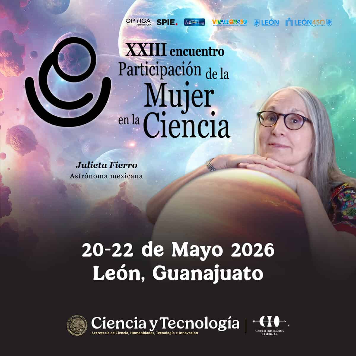 Mujer en la ciencia: XXIII encuentro en León, México, 2026.