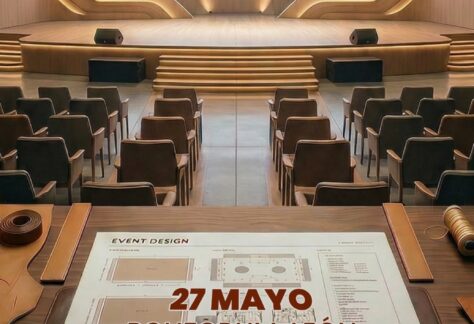 Espacio para eventos y conferencias en León, con diseño moderno y profesional para todo tipo de eventos.