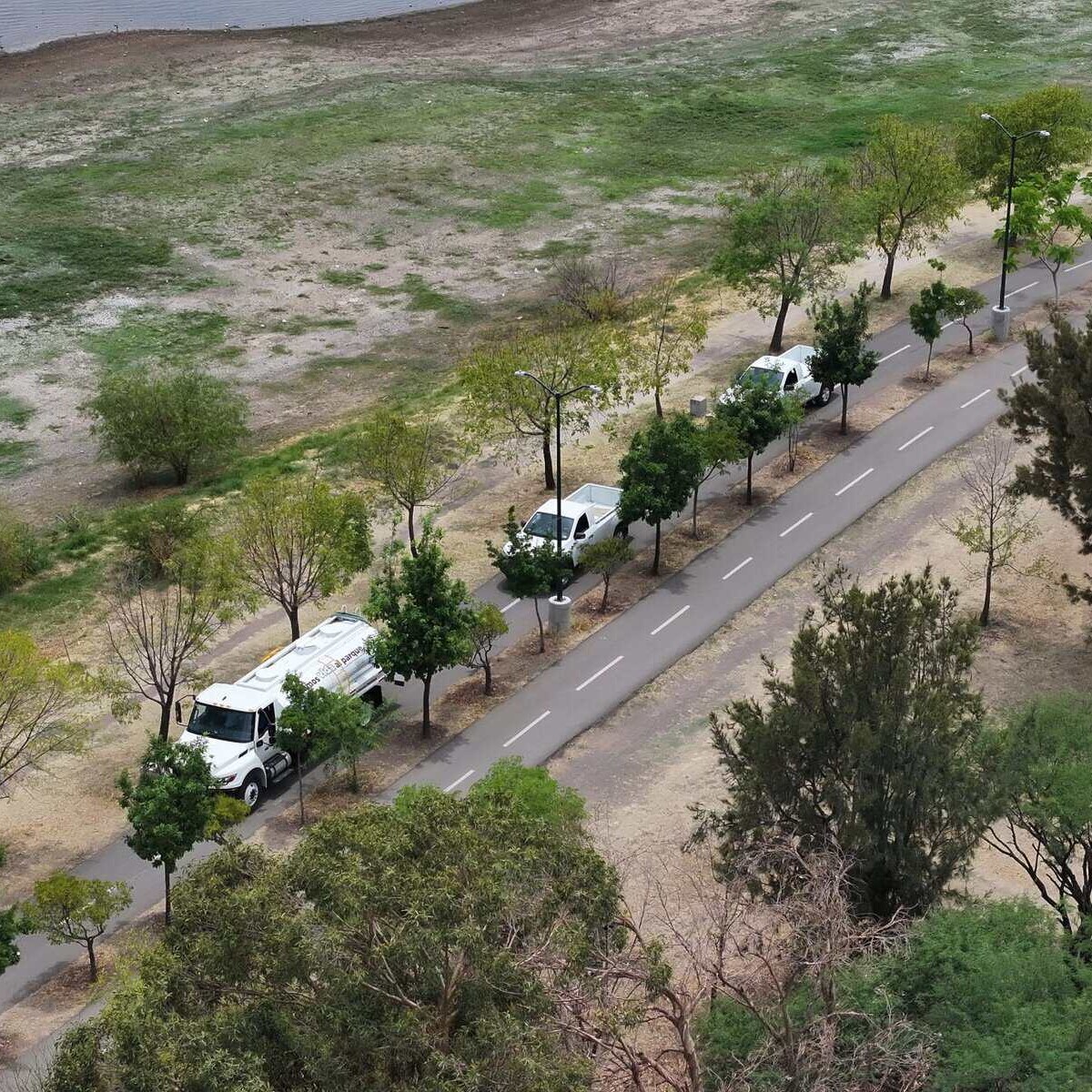 Equipamiento ecológico en Parque Metropolitano de León para el cuidado de áreas verdes.