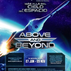 Lanzamiento de cohete espacial en León, México.