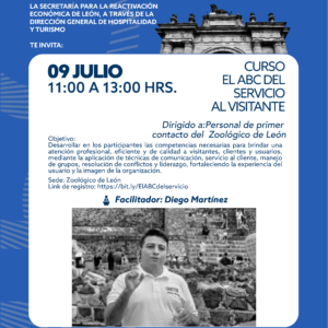 Curso de atención al visitante en León, dirigido a personal de primer contacto en turismo, con enfoque en servicio y hospit.