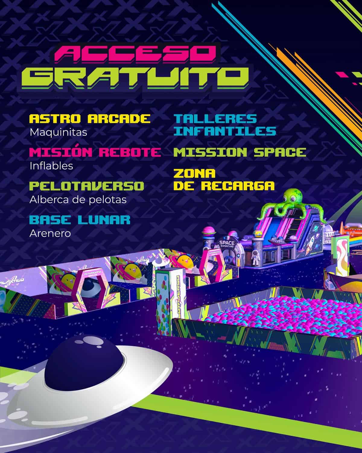 Diversión en el Festival de Verano Vive León 2026 con juegos y actividades para toda la familia.