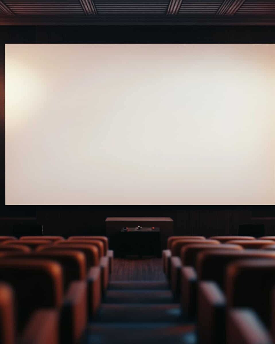Sala de cine moderna en León, Guanajuato, con pantalla grande y asientos cómodos para turistas y visitantes.