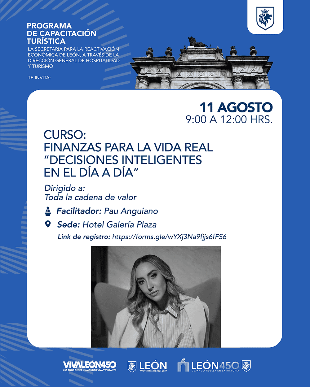 Curso de finanzas para decisiones inteligentes en León, Guanajuato, México, dirigido a toda la cadena de valor.