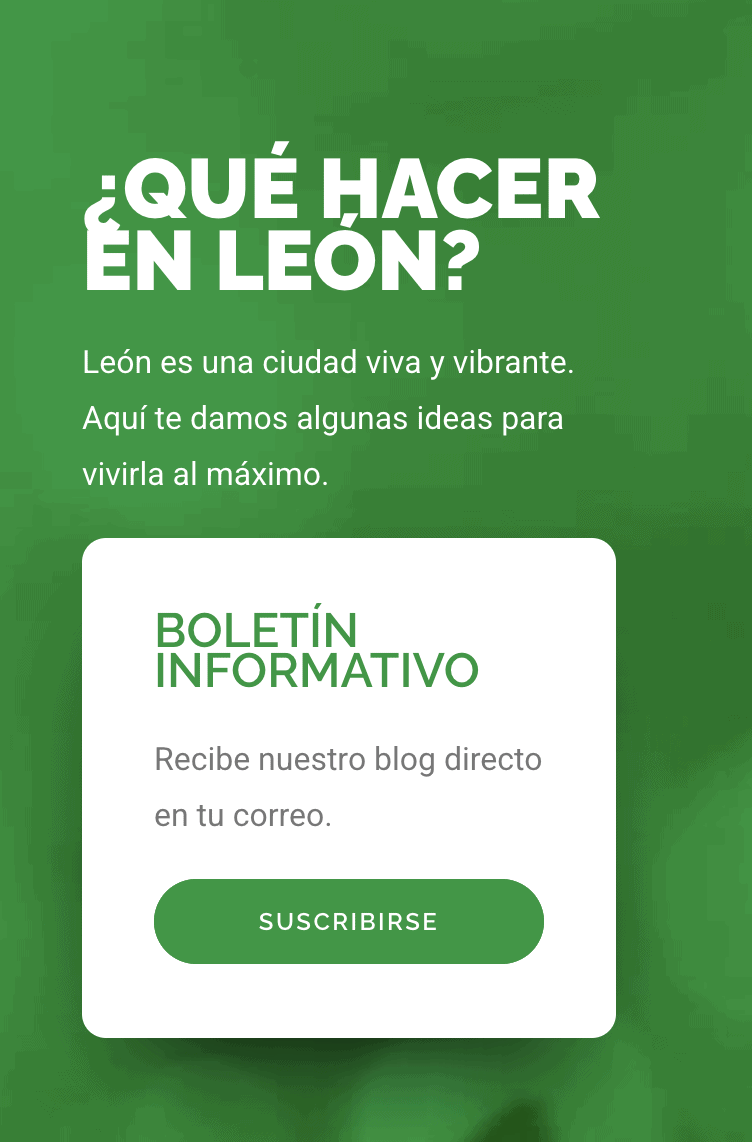 Información sobre actividades y cultura en León, Guanajuato, México para turistas y visitantes.