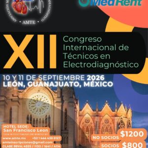 Imagen del XII Congreso Internacional de Técnicos en Electrodiagnóstico en León, Guanajuato, México.