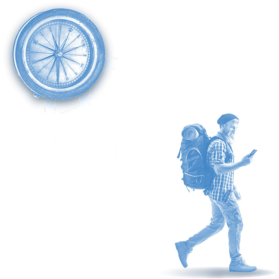 Turista con mochila en Le&oacute;n, Guanajuato, disfrutando de la ciudad y su cultura.