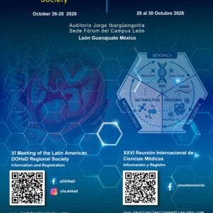 Imagen del XXVI Reunión Internacional de Ciencias Médicas en León, Guanajuato, con temas de salud y ciencia.