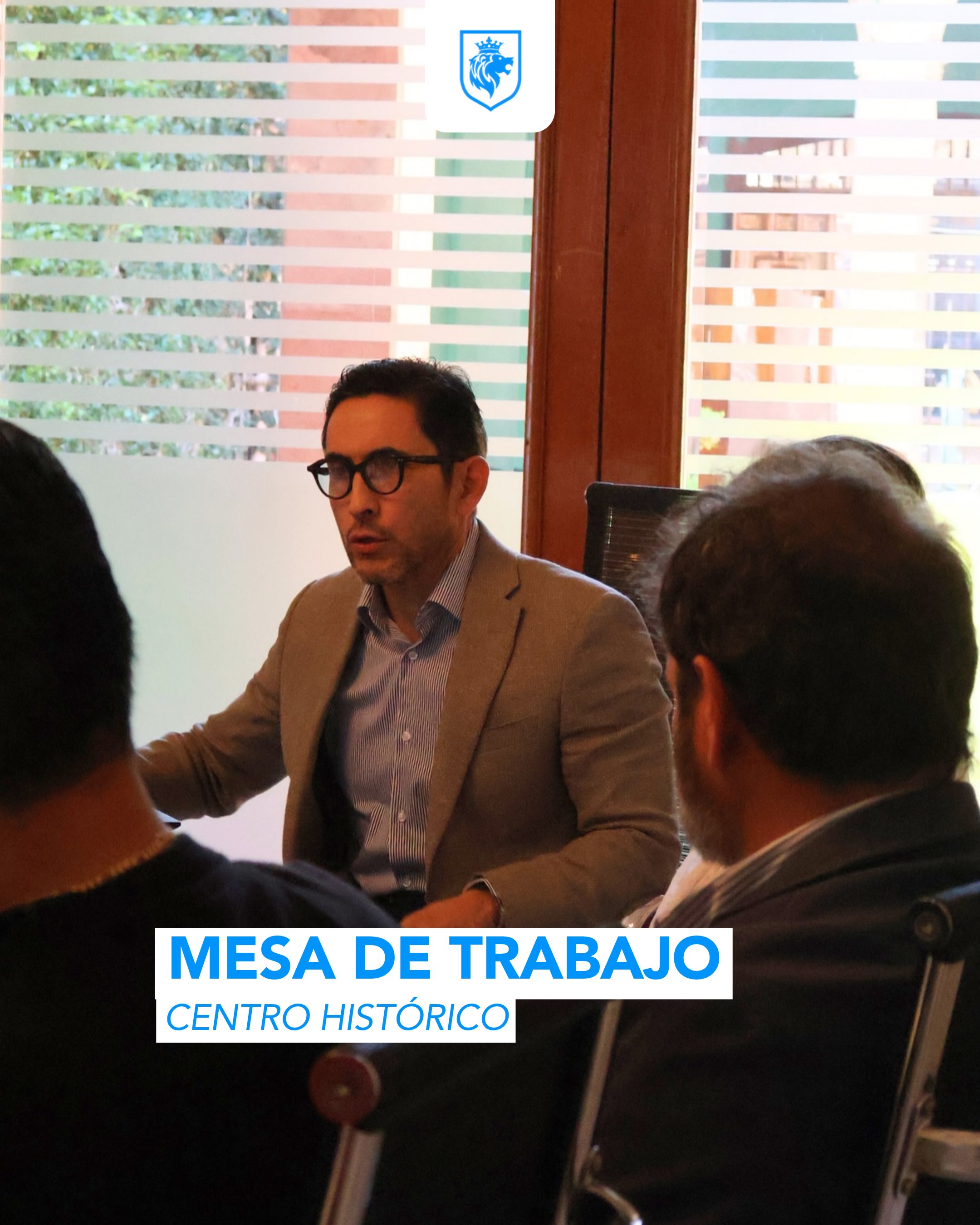 🤝🦁 ¡Sumamos esfuerzos por nuestro Centro Histórico! Sostuvimos una reunión de trabajo…