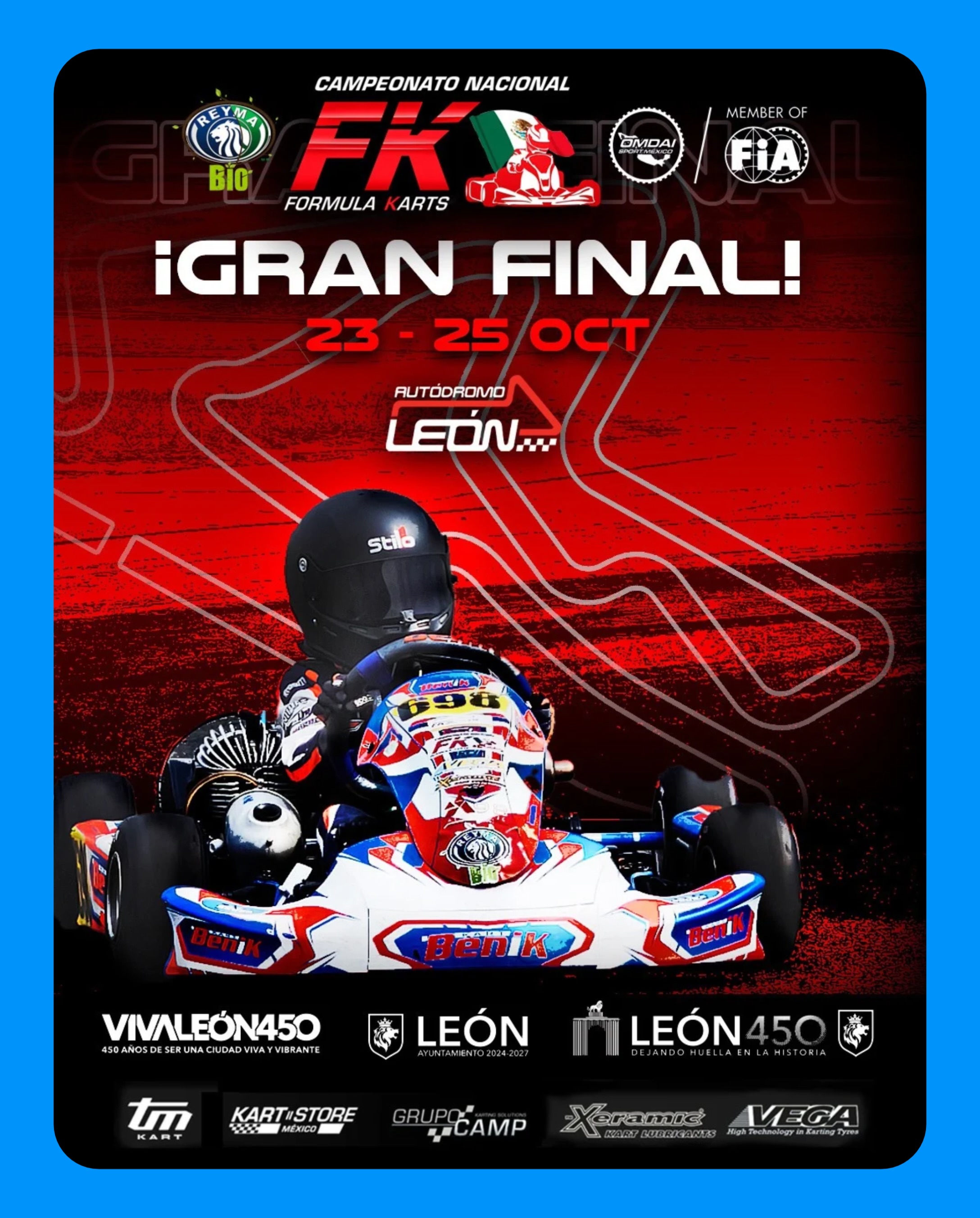 🏎️🏁 ¡La velocidad y la adrenalina se apoderan de León! Del 23…