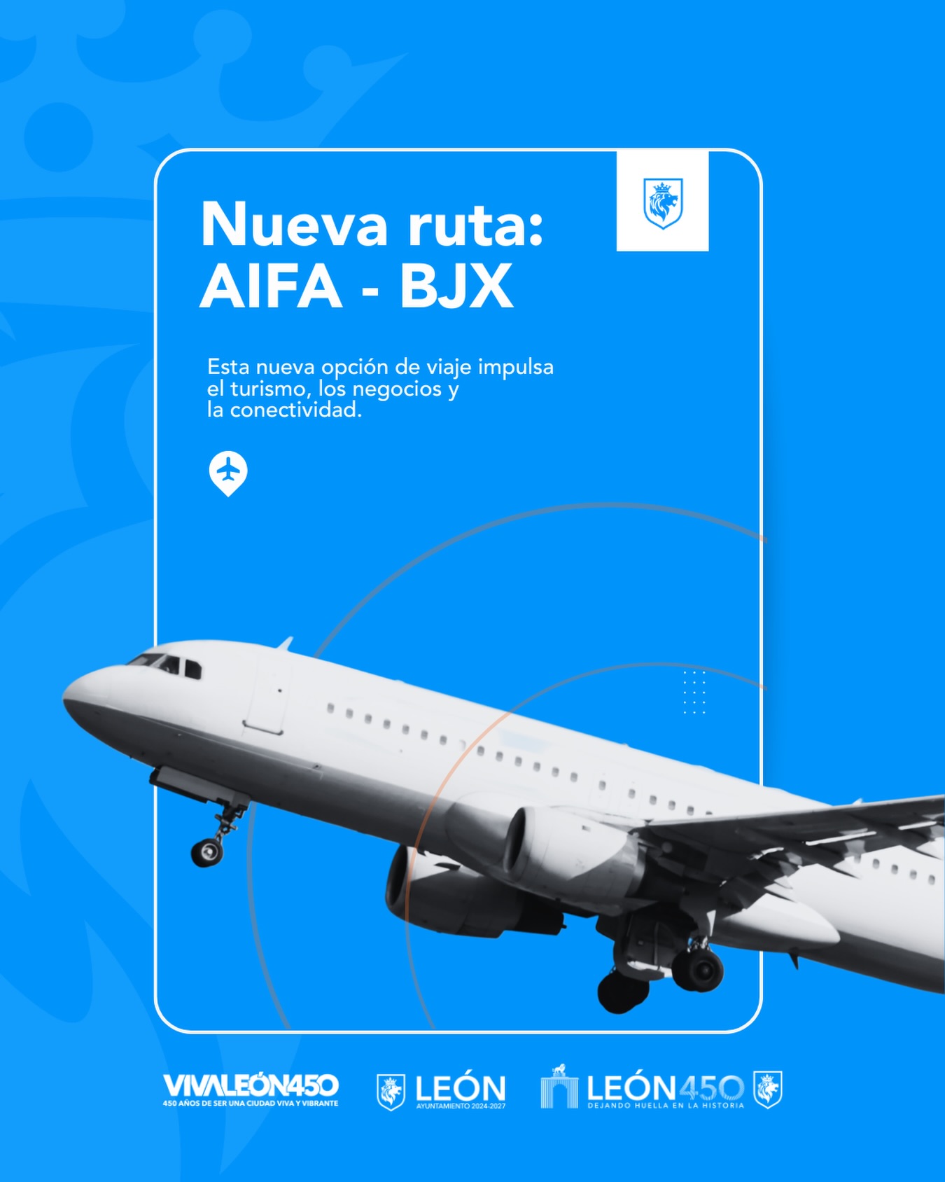 Más conectividad, más oportunidades para #León ✈️🦁 La llegada de la nueva…