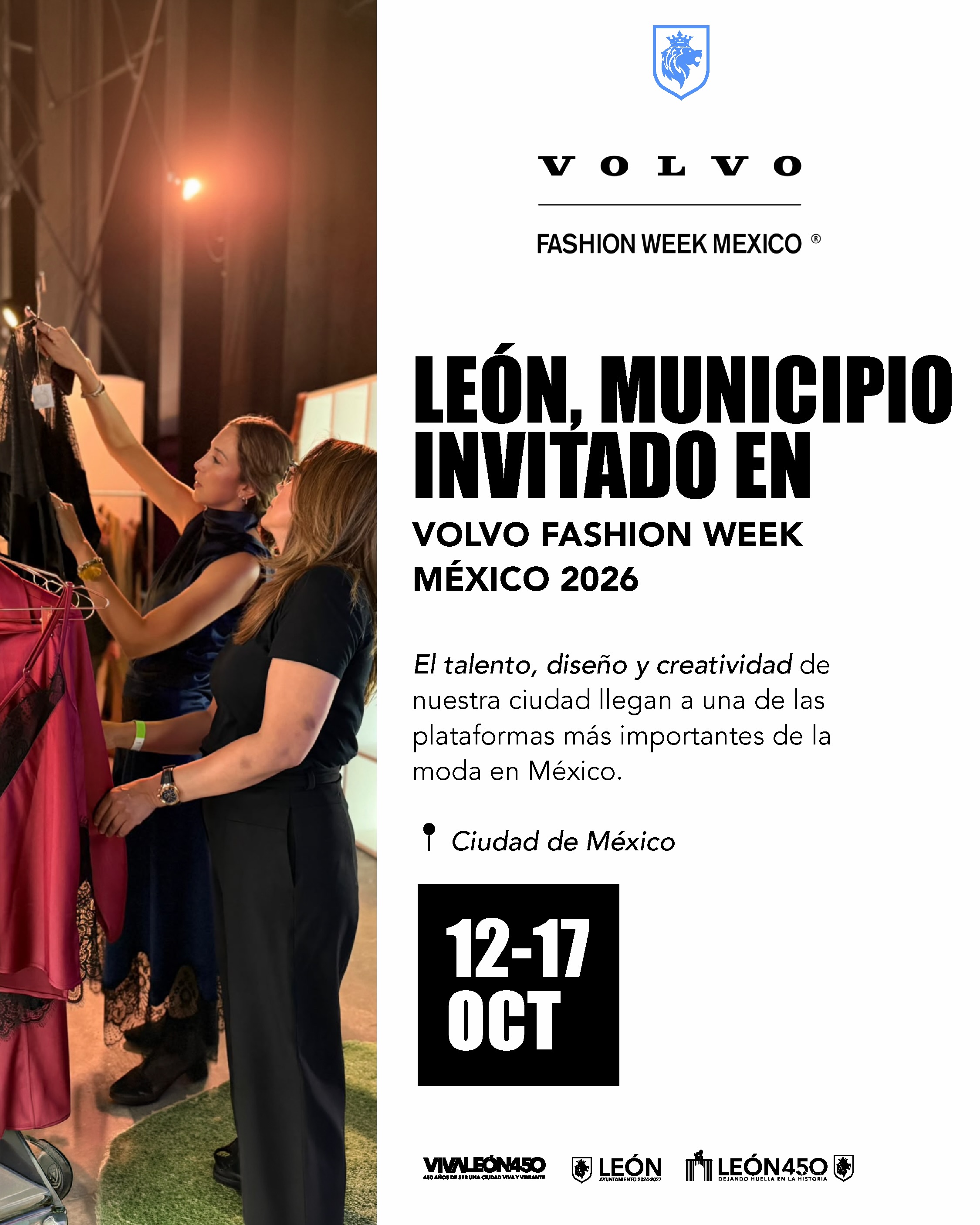 ✨🦁 ¡León, municipio invitado en @fashionweekmx 2026! Nuestra ciudad llega a una…