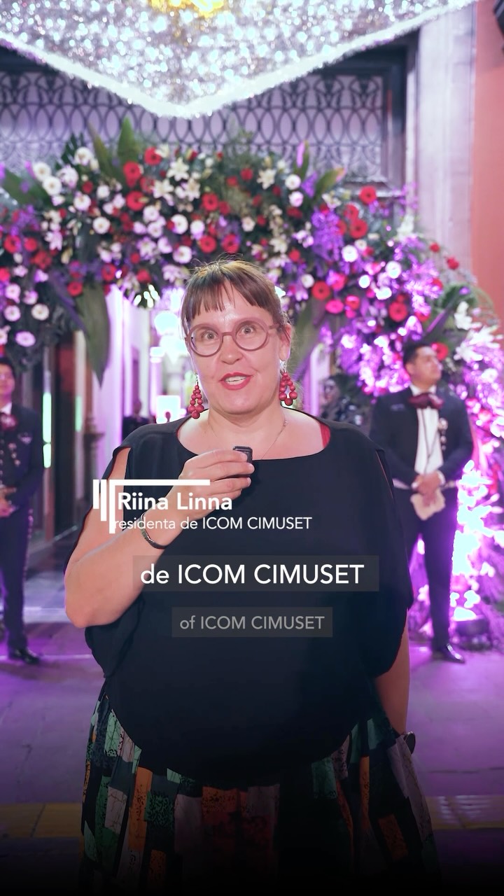 Riina Liina, Presidenta de @icom_cimuset nos comparte su experiencia después de elegir…