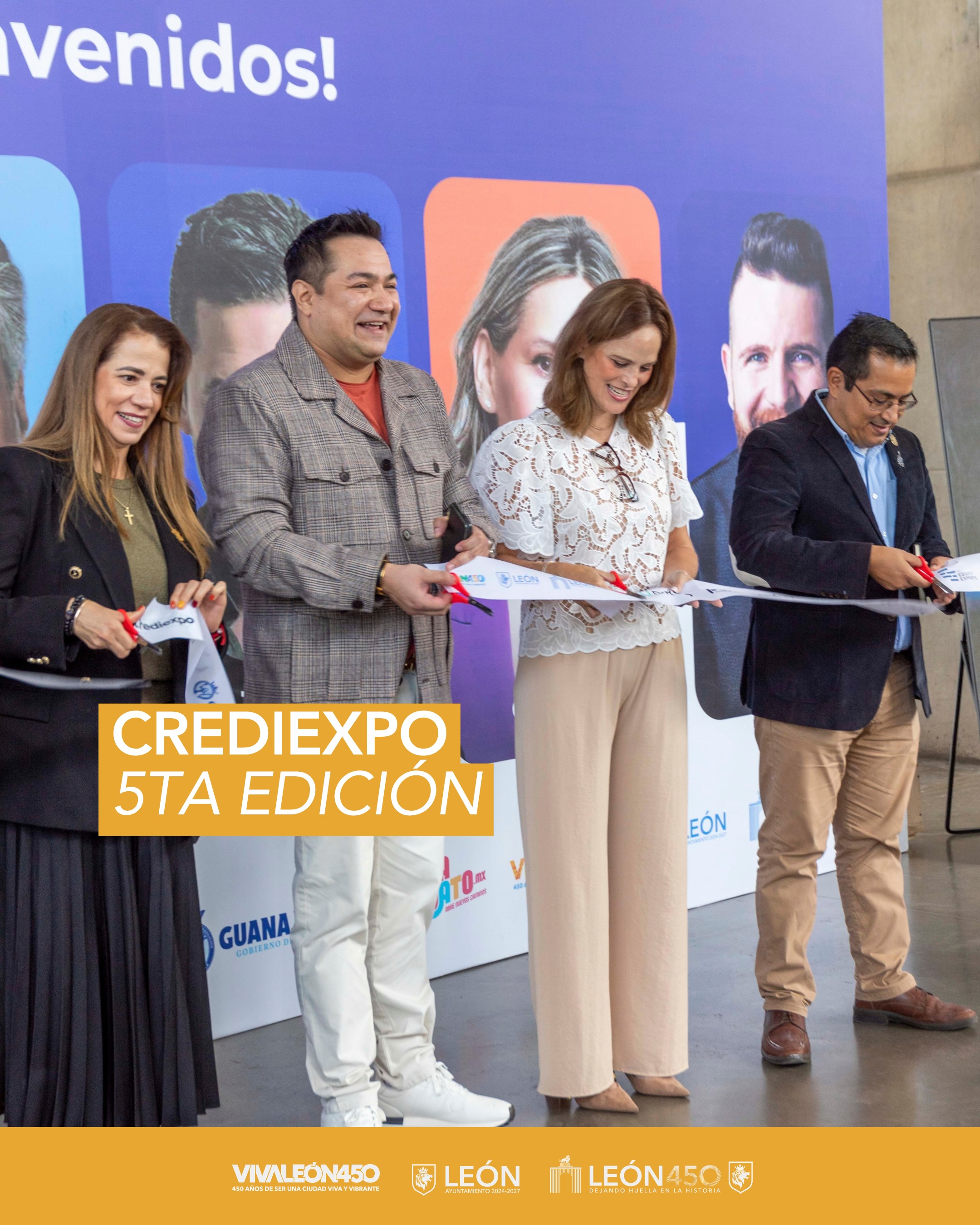 Hoy abrió sus puertas la 5.ª edición de CREDIEXPO 2026 en Poliforum…