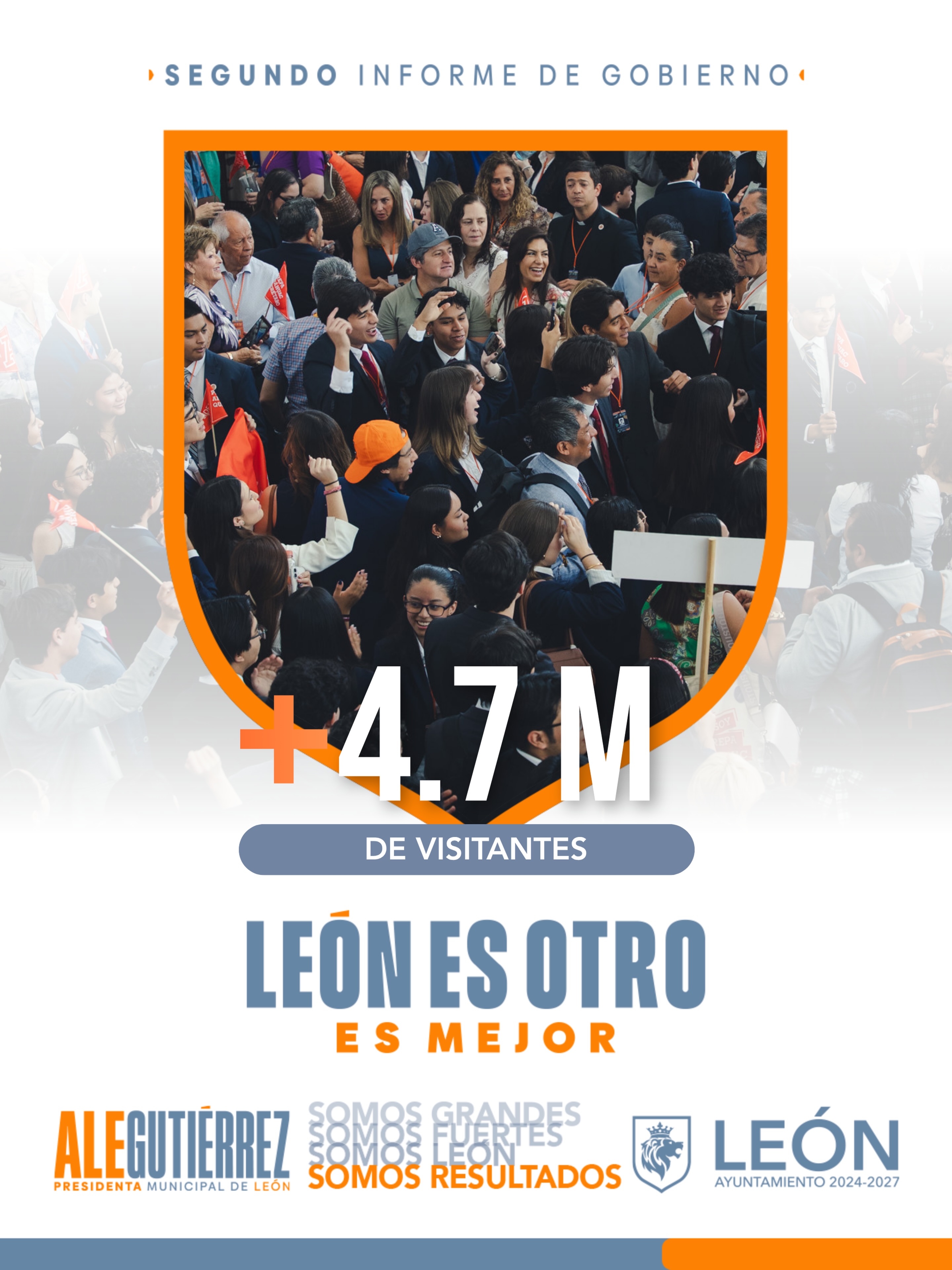 Millones de turistas y excursionistas eligieron León como destino. Una ciudad que…