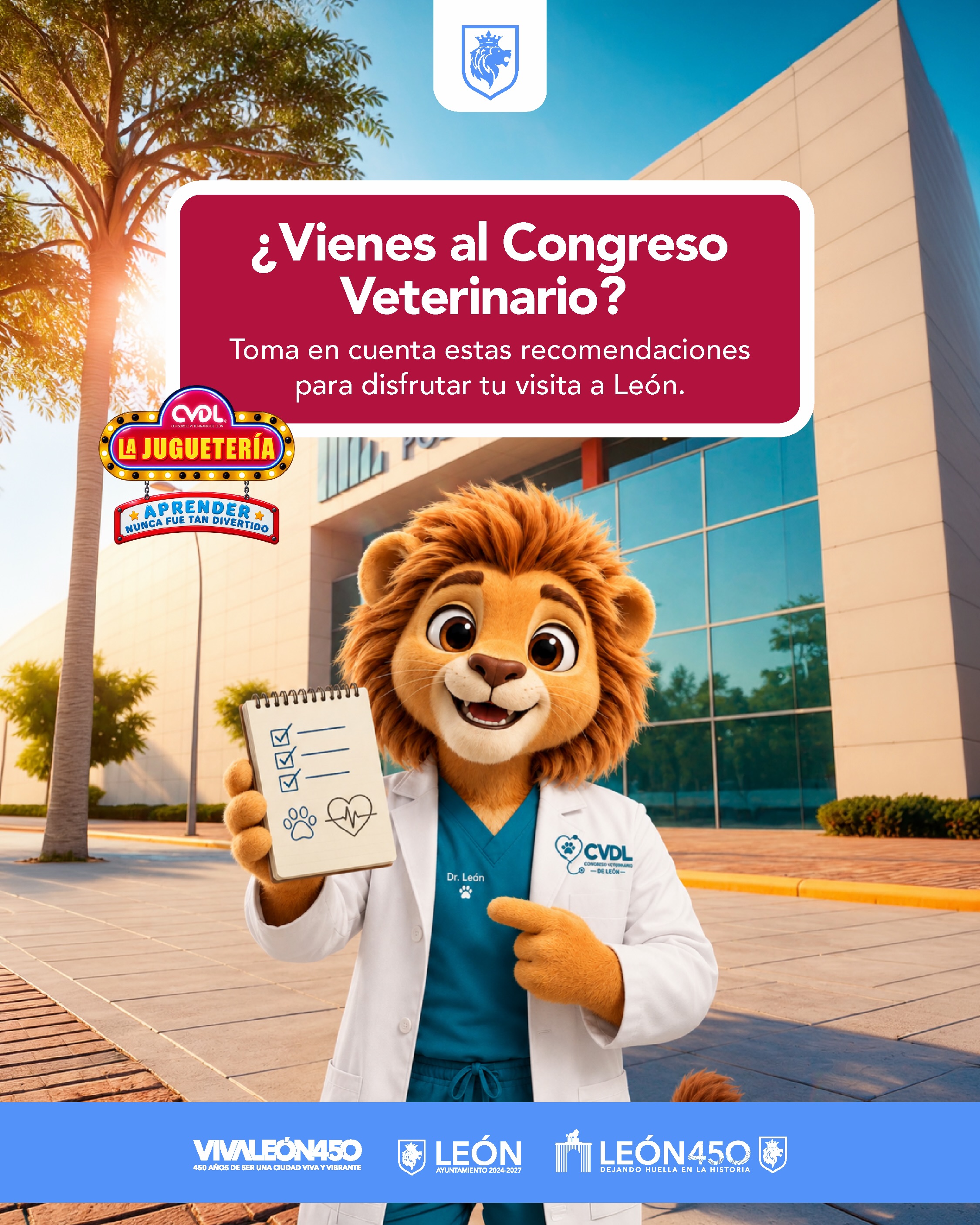 Te compartimos algunas recomendaciones para asistir al @cvdlnet 🦁🩺 ¡Dale swipe 👉🏼…