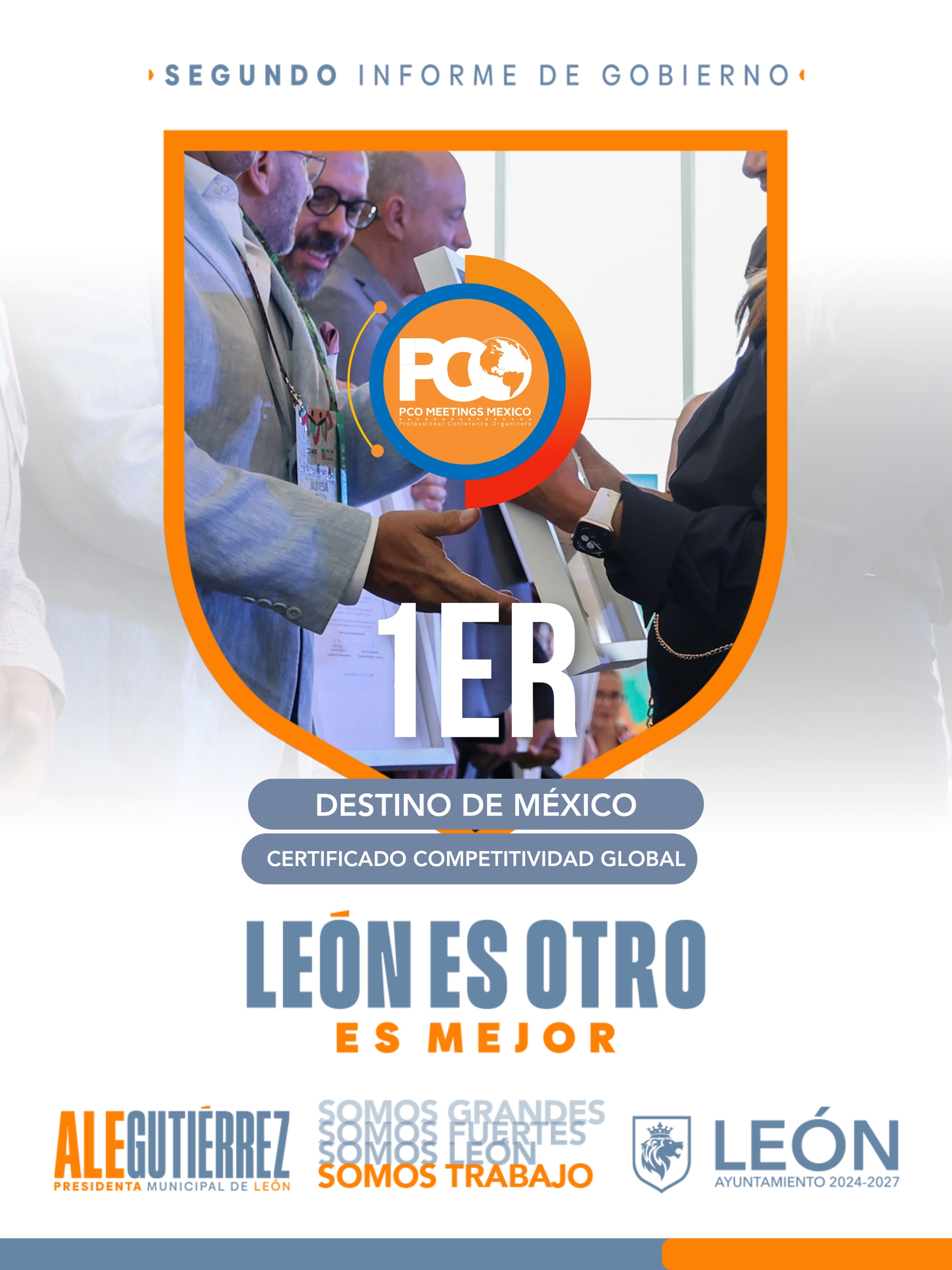 Somos el 1er destino de México en obtener el Certificado de Competitividad…